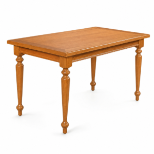 Mesa de Jantar Madeira Maciça Rústica Retangular 140x80cm Francisca - Mel